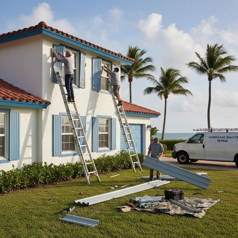 Hurricane Shutter Repair in Alpharetta, GA