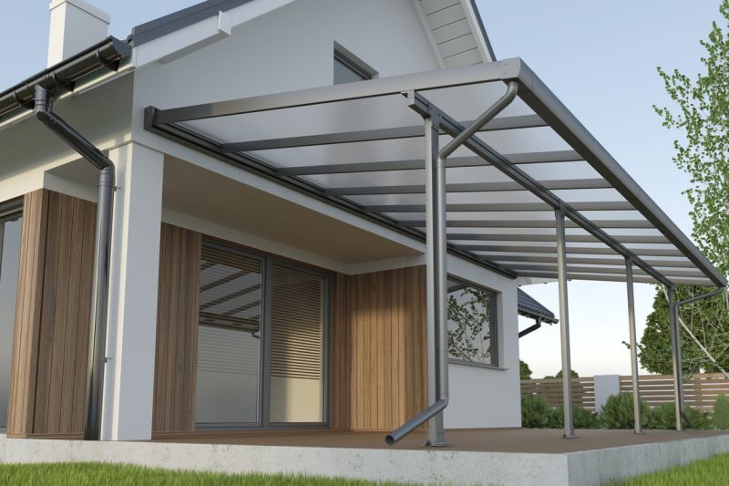 Metal Awning Installation