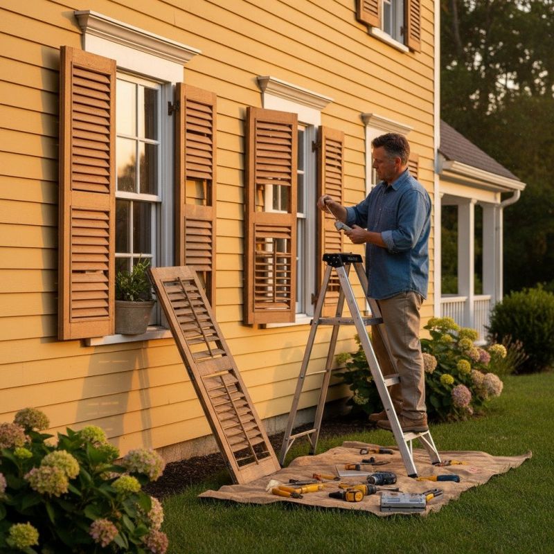 Shutter Handle Repair in Kansas City, KS