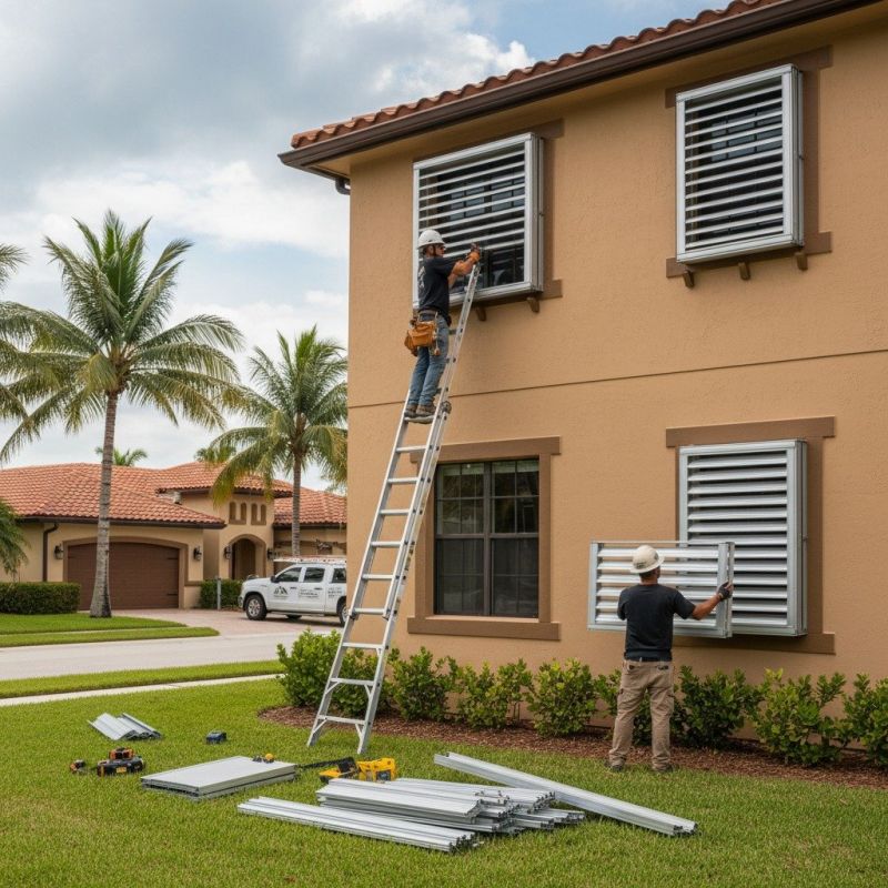 Wind Shutter Installation in Littleton, CO